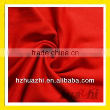 30S red polyester spun roma fabric