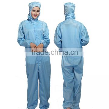 High quality low priceESD Conjoined Cloth ,Anti-static Smocks,ESD Cleanroom Jumpsuit