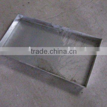 Stainless steel dish