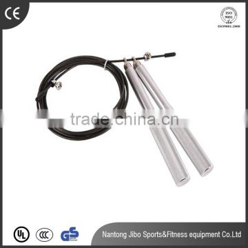 Wholesale anti-slip adjustable steel jump rope