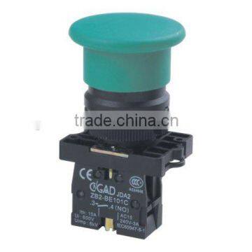 GB2-EC31 CNGAD green 40mm mushroom button switch