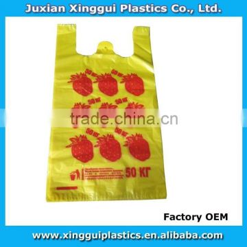 HIGH quality hdpe bag plastic bag for shopping