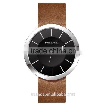 Latest trendy fashion leather strap watch For malaysia ladies