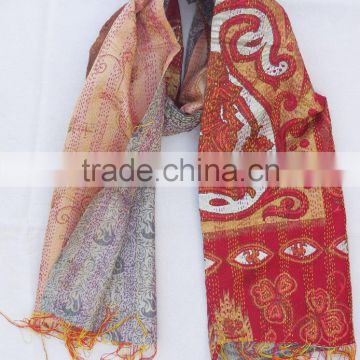 Girl's Neck Wrap / Clutch hang Stole /Kantha Stole