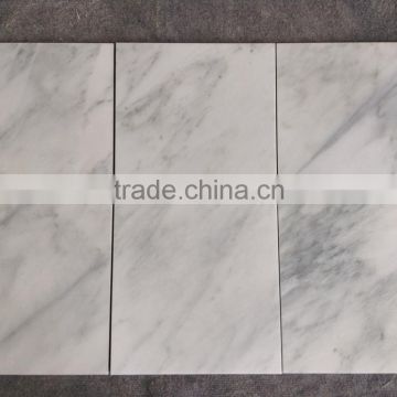2015 new trend statuary white marble 305 x 305 tile for living room design