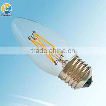 LED filament candle light 4W 400-440lm E14/E12 3000K/4000K/6500K COB-C3504N