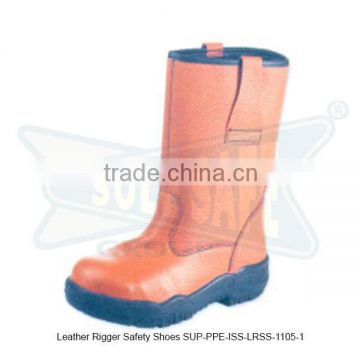 Leather Rigger Safety Shoes ( SUP-PPE-ISS-LRSS-1105-1 )
