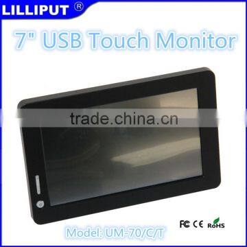 NOT VGA input, just USB Input 7 inch PC Extend Touchscreen Monitor