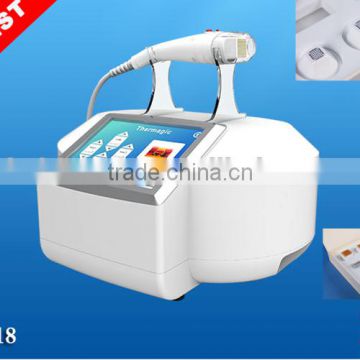 Hot sale portable home-use Fractional RF skin rejuvenation and skin tighten beauty equipment /
