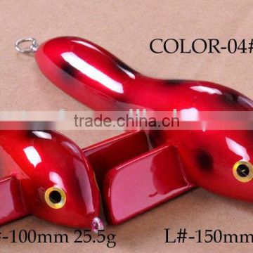 chuangfeng lure/hardbait/wooden bait,bird lure,trolling lure,size 100mm 150mm