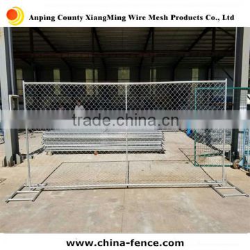 construction galvanized temporary chain link fence panel for sale