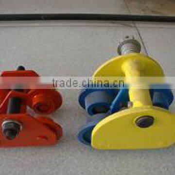 Chain hoist hand lift trolley