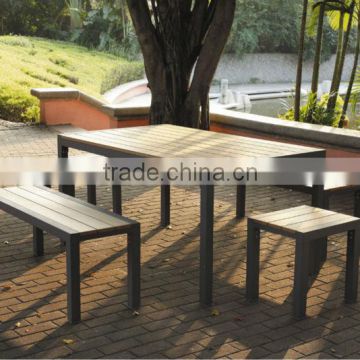 Garden home gathering Furniture - Rattan chair + WPC Dining Set collection