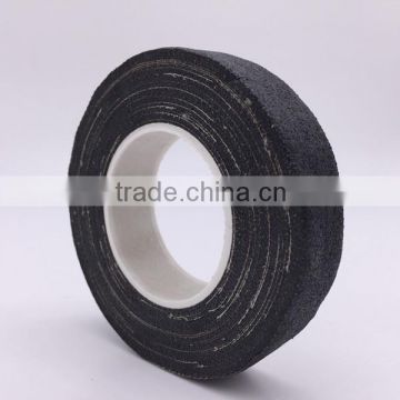 Black Rubber Basis Cotton tape Fabric Insulating Tape