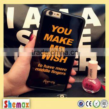 New arrive Custom case for apple iphone 6,PC cover for apple iphone 6