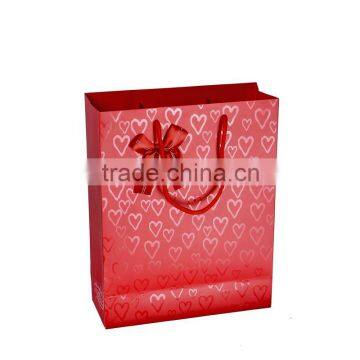 Fancy high quality promotion carft gift paper bag