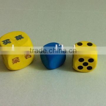 Best quality new products 20 sided white acrylic dice