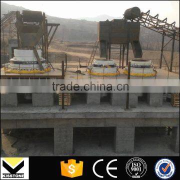 Kisstone ballast/basalt/quartz crushing machine