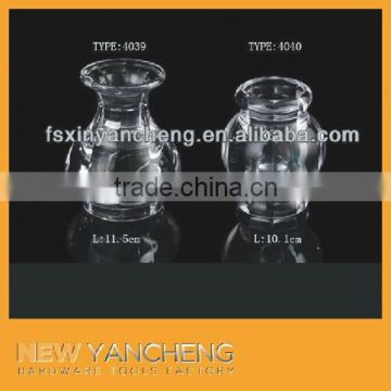 high quality transparent crystal furniture plastic fittings
