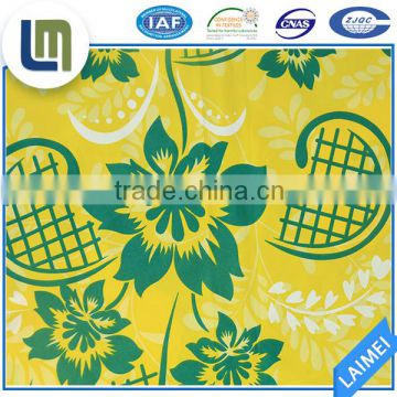 Floral printed 100% polyester fabric for bedding fabric china factory