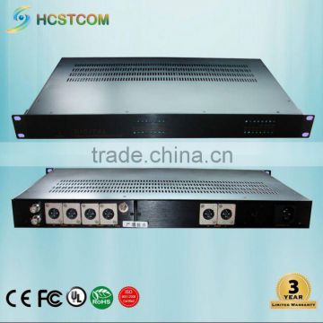 1-8ch broadcast analog audio/video fiber optic transceiver