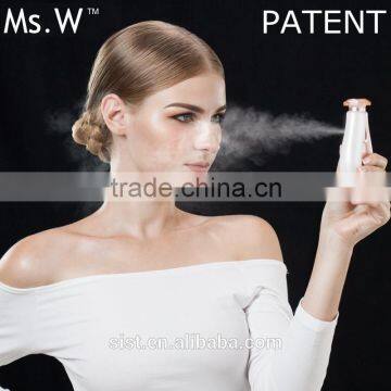 Nano Handy Mist Atomization Facial Humectant Steamer Moisturize Beauty White Color Lonic Facial Humidifier