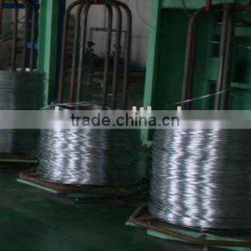 Galfan coated iron wire