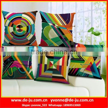 Abstract Geometry Patio Furniture Cushions
