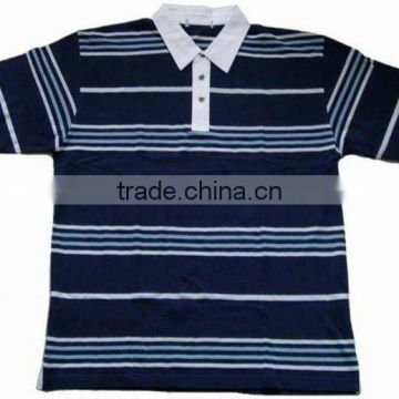 Polo T-shirts based on 100% mercerized cotton