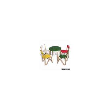 Children furniture:Wooden children table and chair sets