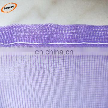China manufacturer colorful farming mesh bag for potatoes