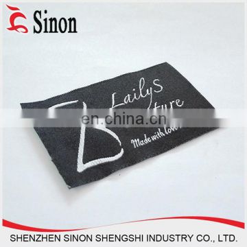fashion accessory new style labels personalize fabric garment woven labels