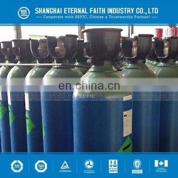 2016 Competitive Price(43) Seamless Chlorine Gas Cylinder 50 L Capacity