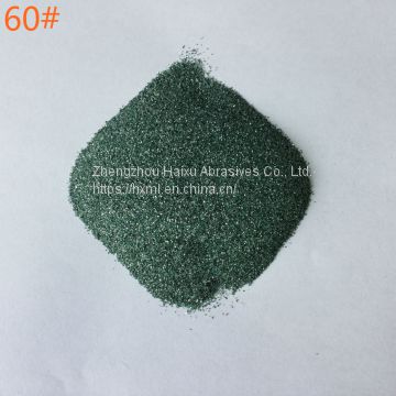 High Purity Green Silicon Carbide Grit #60 for Sandblasting