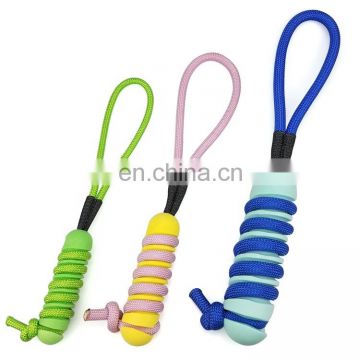 Dog plush toy stick with rope  chewing  toy original  design product