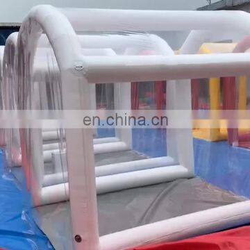 Portable Event Equipment Inflatable Disinfection Access Tent Outdoor Transparent Channel For Sterilization