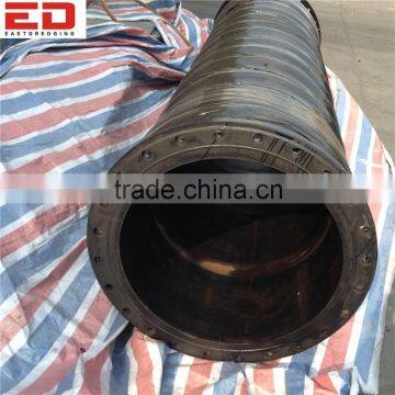 High quality flange large diameter dredging rubber suction hose