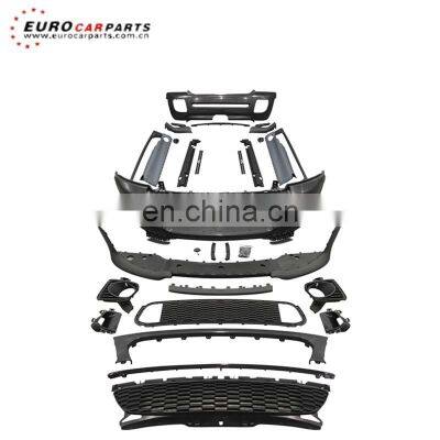 R56 r56 upgrade Jcw -gp body kit pp material front bumper front lip light cover side skirts rear bumper for R55 R56