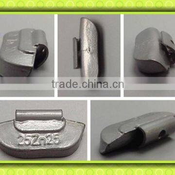 Best price25g Pb clip on wheel balance weight /wheel weights lead for steel