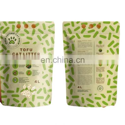 Natural quickly clumping Tofu cat litter