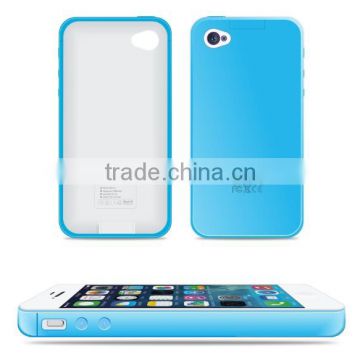 New product hot sale combined phone charger with phone shell ultra-thin power bank for iPhone4 4s                        
                                                                                Supplier's Choice