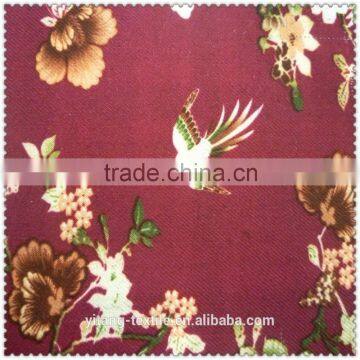 Two side different pattern fabric