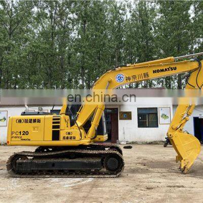 New arrival komatsu middle size excavator pc120 , Used komatsu machine , Komatsu digging machines for sale