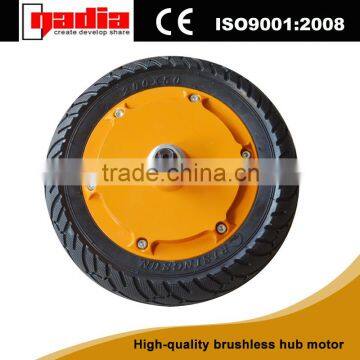 8 inch 24V180w brushless gearless electric scooter hub motor brushless motor CE certification