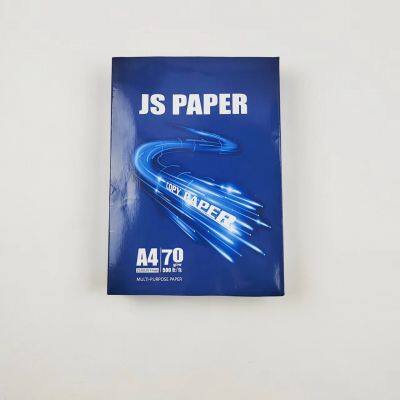 Manufacturers 70gsm 75gsm 80gsm Hard A4 Copy Bond print Paper Draft Double White Printer Office Copy Paper MAIL+daisy@sdzlzy.com