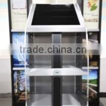 18.5 inch custom retail display stand with LCD advertising display digital signage and interactive kiosk