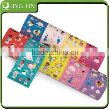 Beautiful waterproof kids name roll of stickers,gift stickers