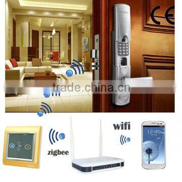 TAIYITO R&D manufacture wireless stable bidirectional Zigbee electrical fingerprint door lock switch