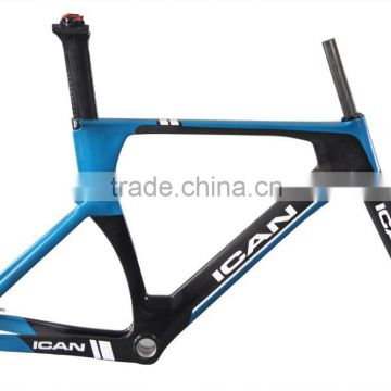 new design painting track frame full carbon fiber track bike frame