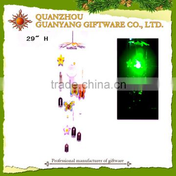 Butterfly wind chime wind bell with solar light                        
                                                Quality Choice